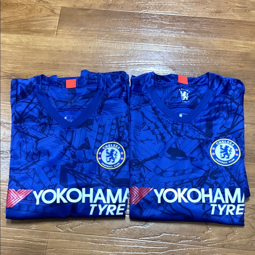 Chelsea FC  Kante & Pulisic Home Soccer Jersey bundle